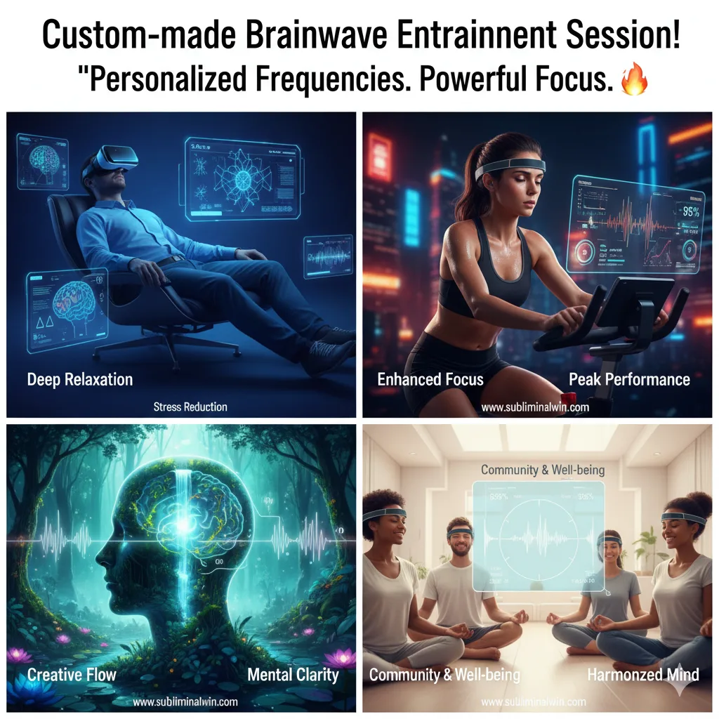Custom-made Brainwave Entrainment Session! Custom-made Brainwave Entrainment Session! - Image 1