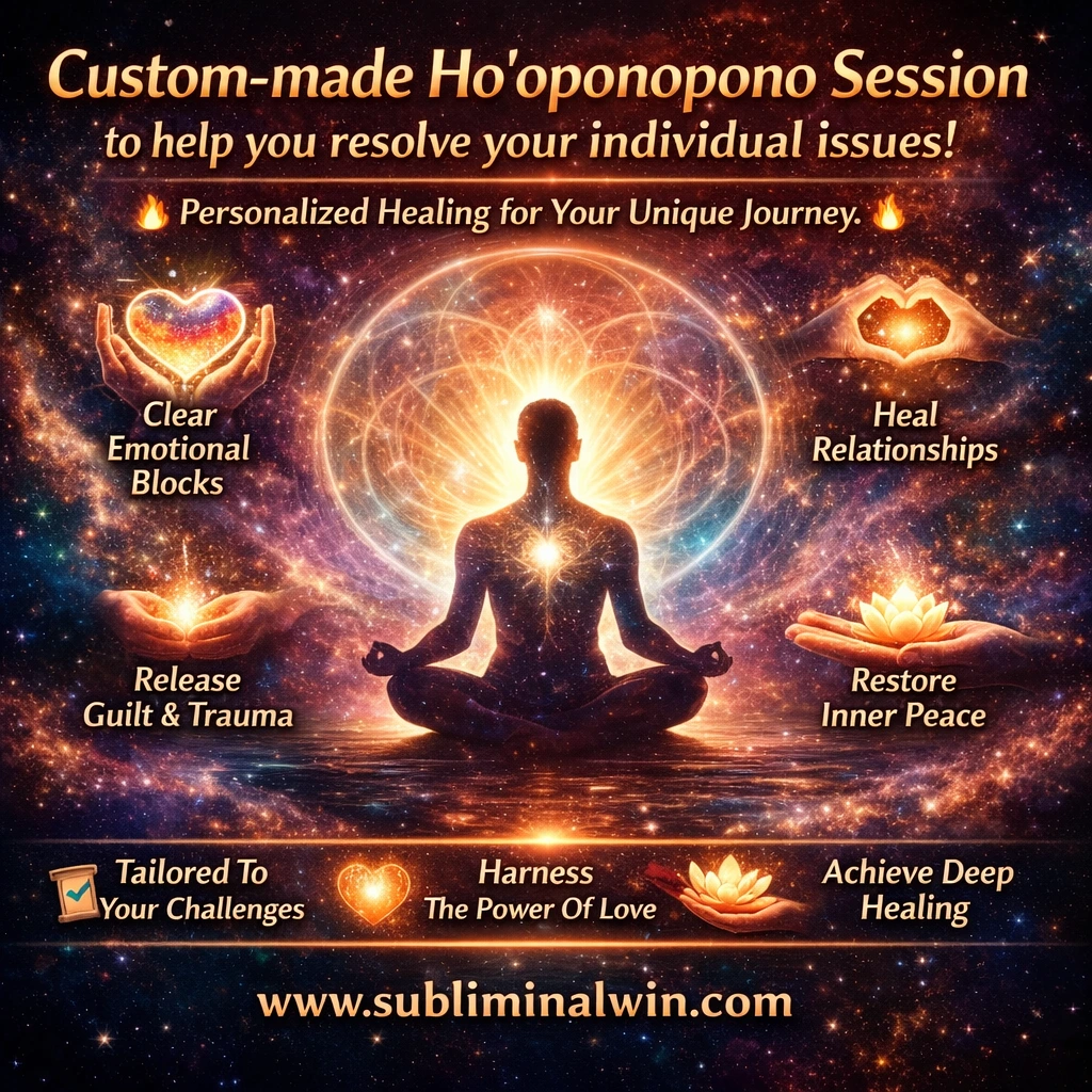 Hooponopono Session to help you resolve your individual issues! Custom-made Hooponopono Session to help you resolve your individual issues! - Image 1