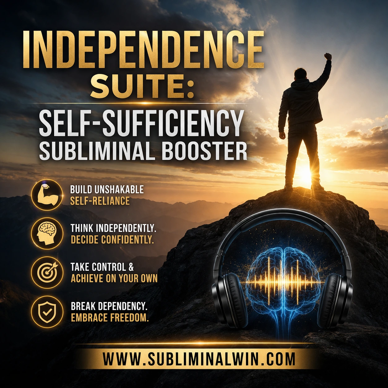 Independence Suite Independence Suite: Self-Sufficiency Subliminal Booster - Image 1