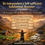 Be Independent & Self-sufficient Subliminal Booster ( 101 Layered )
