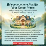 Ho’oponopono to Manifest Your Dream Home
