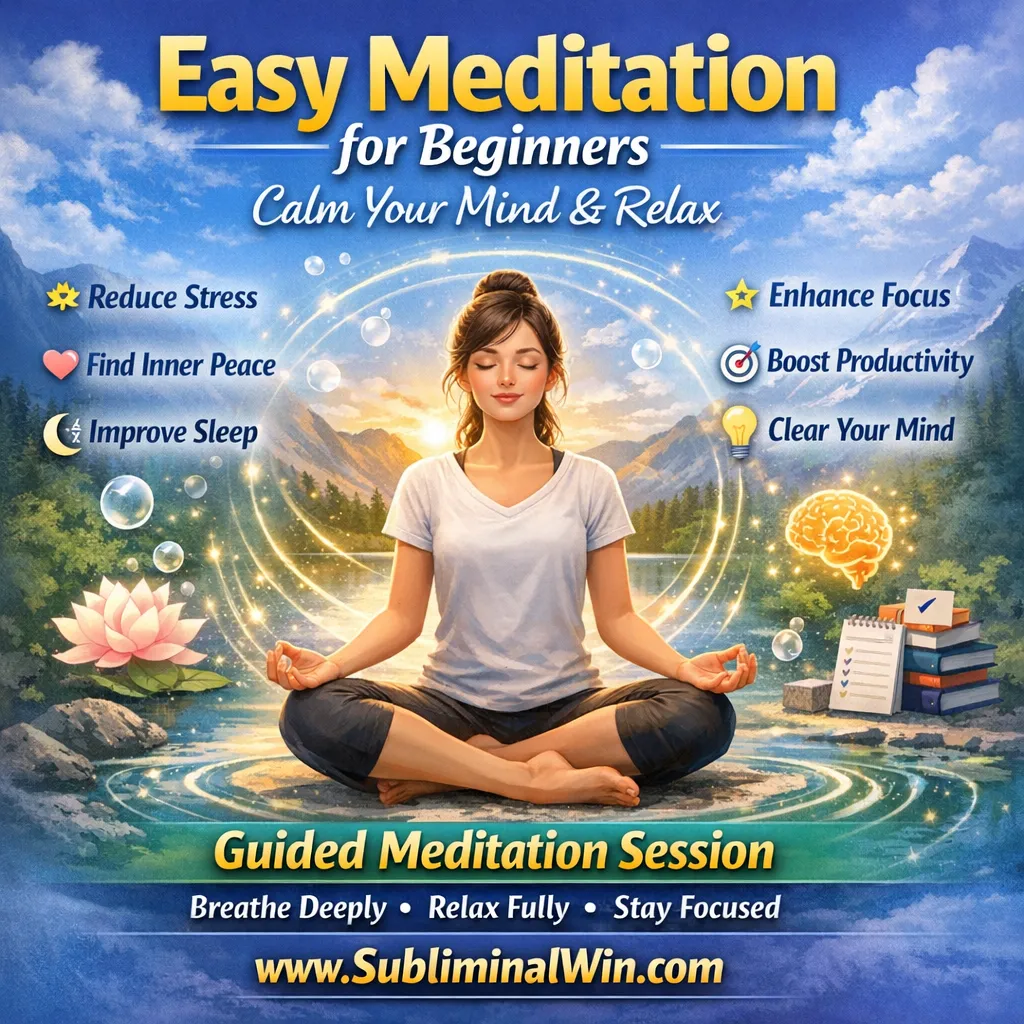 easy-meditation-for-beginners Easy Meditation for Beginners: Calm Your Mind & Relax - Image 1