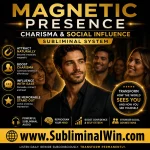 Magnetic Presence, Charisma & Social Influence Subliminal System