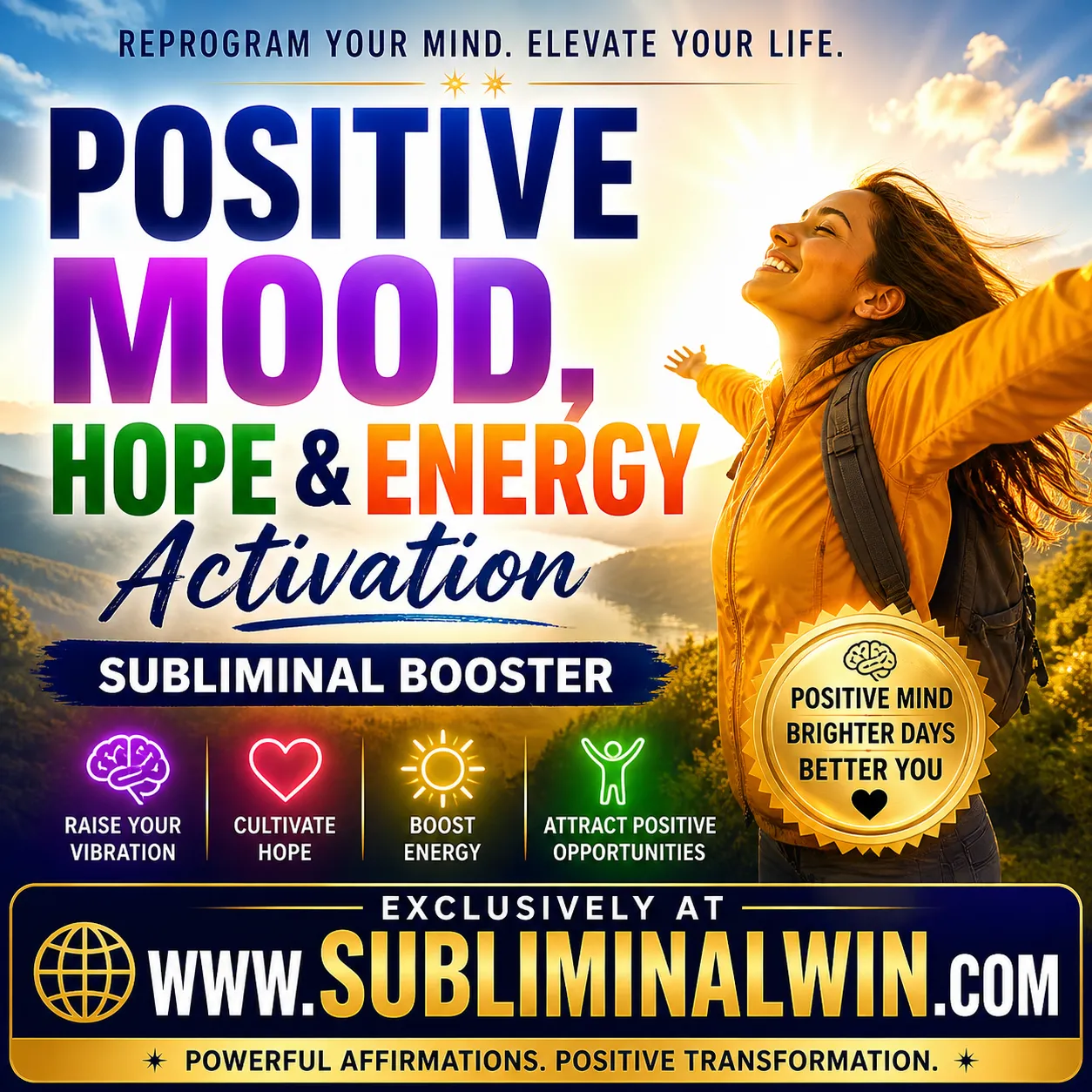 positive-mood-subliminal Positive Mood, Hope & Energy Activation Subliminal Booster - Image 1