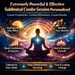 Extremely powerful & effective subliminal combo session personalized just for you.